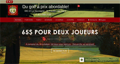 Desktop Screenshot of golflesruisseaux.ca